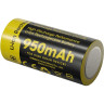 Аккумулятор NITECORE NL169 RCR123/16340 Li-ion 3.7v 950mAH Аккумулятор с защитой 0346